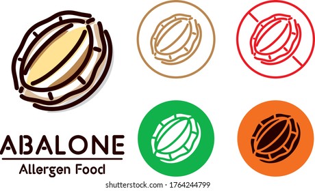 Abalone Icon / Food Allergy, Allergen