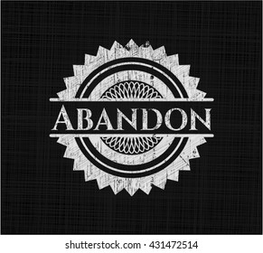Abandon-Kreide-Emblem