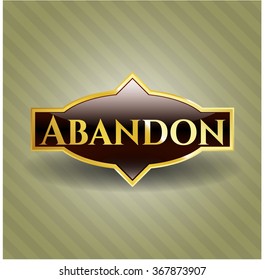 Abandon-Goldemblem
