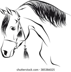 Abarian horse head