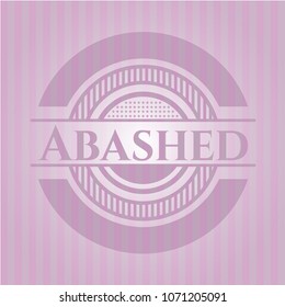  Abashed realistic pink emblem