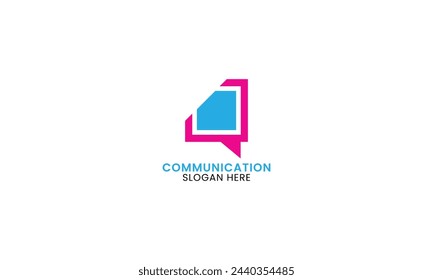 Abastract Comunication learn logo design