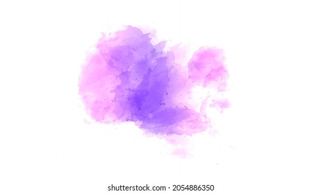 Abastract watercolor background banner. Vector watercolor colorful brush. 