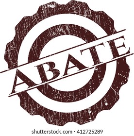 Absetzgummistempel