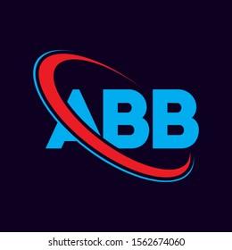 ABB letter logo design for IT and Business company