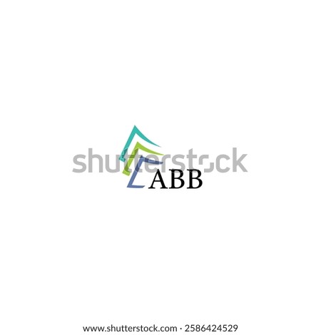 ABB letter logo design on white background. Creative  modern ABB letter logo design. Vector design.
Letters ABB, ABB logo  vector template. 