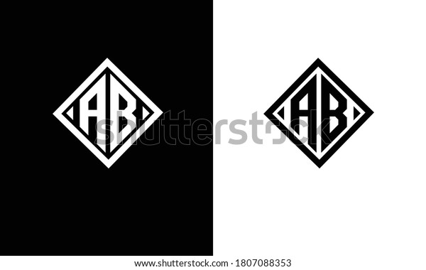 Abba Ab Abstract Letters Logo Monogram Stock Vector (Royalty Free ...