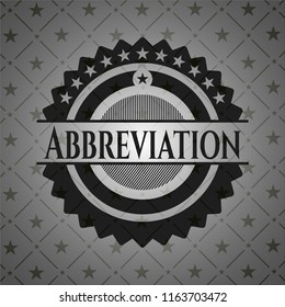 Abbreviation dark emblem