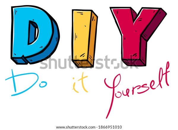 abbreviation-diy-do-yourself-stock-vector-royalty-free-1866951010