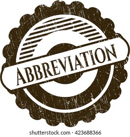 Abkürzungsschrot-Siegel