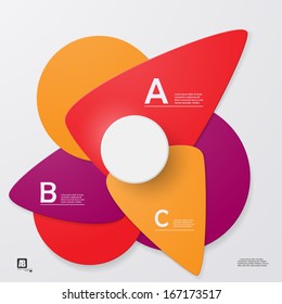 ABC abstract background
