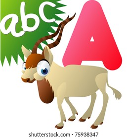 ABC: A is for Addax