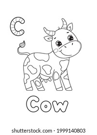 5,007 Cow coloring page Images, Stock Photos & Vectors | Shutterstock