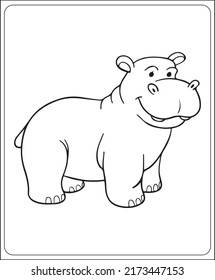 ABC Animals Coloring Pages for Kids and Toddlers