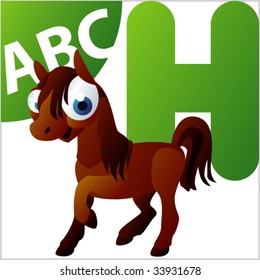 Animales ABC: H es para caballo