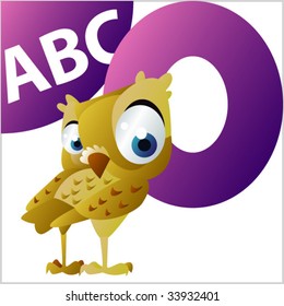 ABC Animals: O is for Owl