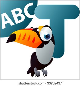 ABC Animals: T is for Toucan