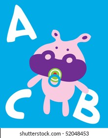 abc baby hippo