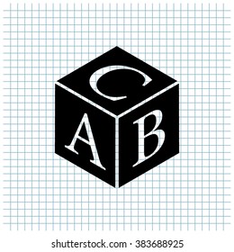 ABC Block Vector Icon