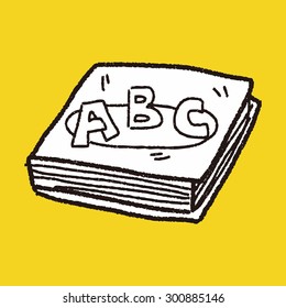 abc book doodle