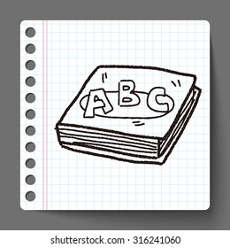 abc book doodle