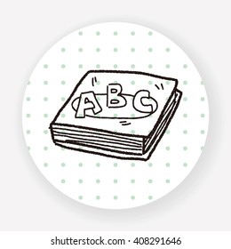 abc book doodle