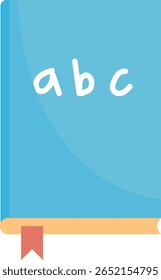 Livro ABC para crianças aprendendo a ler a ilustração