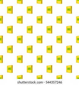 ABC book pattern. Cartoon illustration of ABC book vector pattern for web