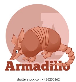 ABC Cartoon Armadillo