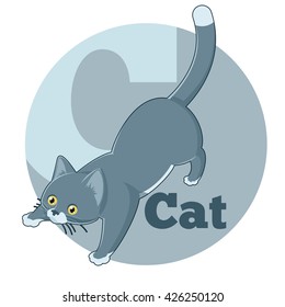 ABC Cartoon Cat3
