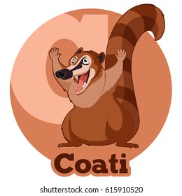 ABC Cartoon Coati