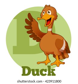 Abc Cartoon Duck Stock Vector (Royalty Free) 423911800 | Shutterstock