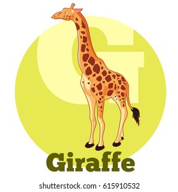 ABC Cartoon Giraffe