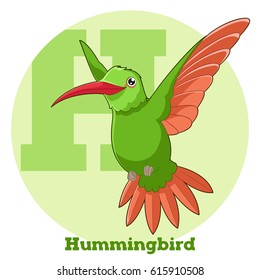 ABC Cartoon Hummingbird