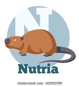 ABC Cartoon Nutria