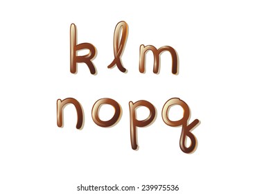 ABC Chocolate Alphabet