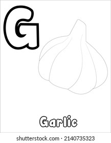 ABC coloring page line art