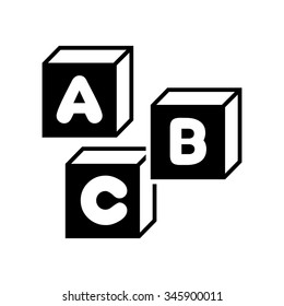 Abc Cubes Icon