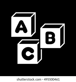 Abc Cubes Icon