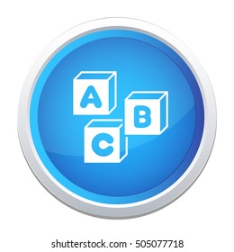 abc cubes icon