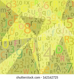ABC Designed background.