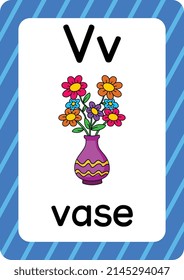 ABC Flashcards. Letter, word and picture. Educational Alphabet cards for children. kids alphabet pages.
