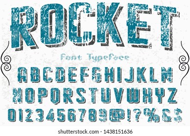 abc Font alphabet Script Typeface handcrafted handwritten vector label design old style.Shadow Effect.vintage Hand Drawn.Retro Typography.Vector Illustration.
