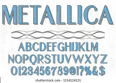 abc Font alphabet Script Typeface handcrafted handwritten vector label design old style.Shadow Effect.vintage Hand Drawn.Retro Typography.Vector Illustration.