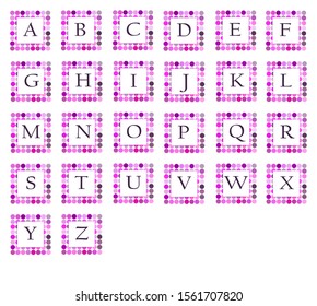 Abc ilustration vector. 
Alphabet for children. Eps 10.