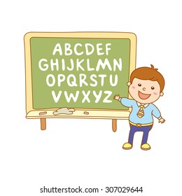 ABC for kids art alphabet illustration vector kids children fun