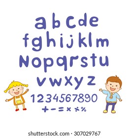 ABC for kids art alphabet illustration vector kids children fun