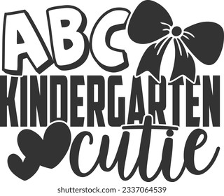 ABC Kindergarten Cutie - Kindergarten Design
