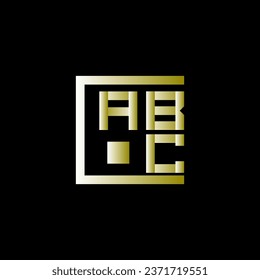 ABC letter logo vector design, ABC simple and modern logo. ABC luxurious alphabet design  