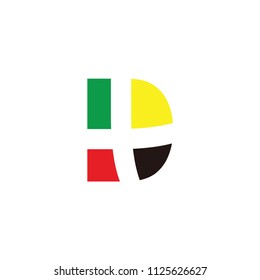 abc letter vector logo
